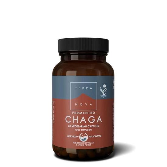 Terranova Fermented Chaga Capsules 50 Capsules