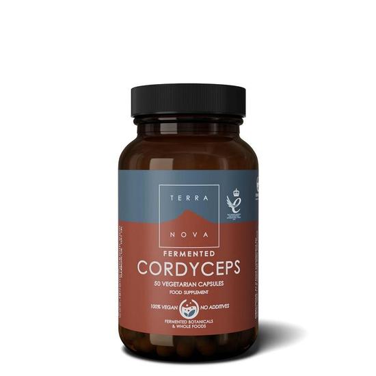 Terranova Fermented Cordyceps Capsules 50 Capsules