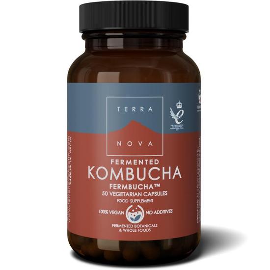 Terranova Fermented Kombucha Capsules 50 Capsules