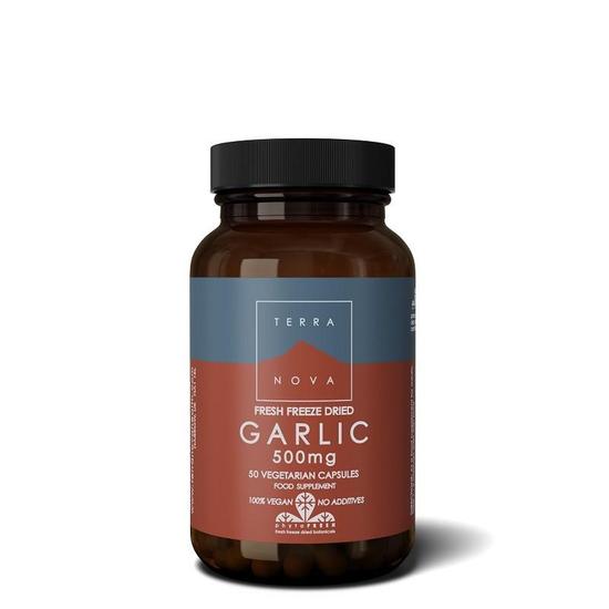 Terranova Garlic 500mg Vegicaps 50 Vegicaps