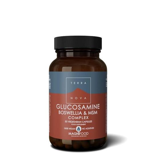 Terranova Glucosamine, Boswellia & MSM Complex Vegicaps 50 Vegicaps