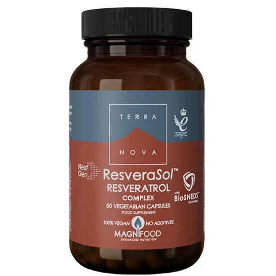Terranova NextGen ResveraSol Resveratrol Complex Capsules 50 Capsules