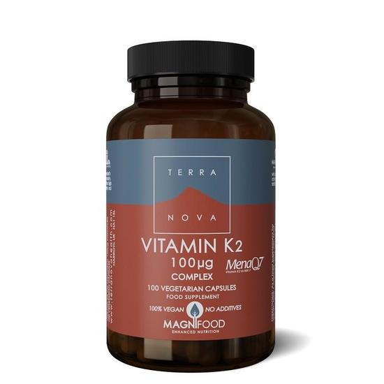 Terranova Vitamin K2 100ug Complex Vegicaps