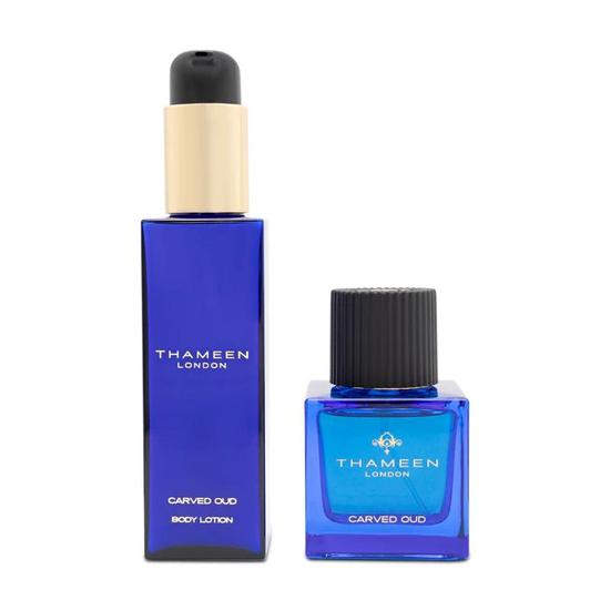 Thameen Carved Oud Extrait De Parfum Gift Set With Body Lotion 50ml