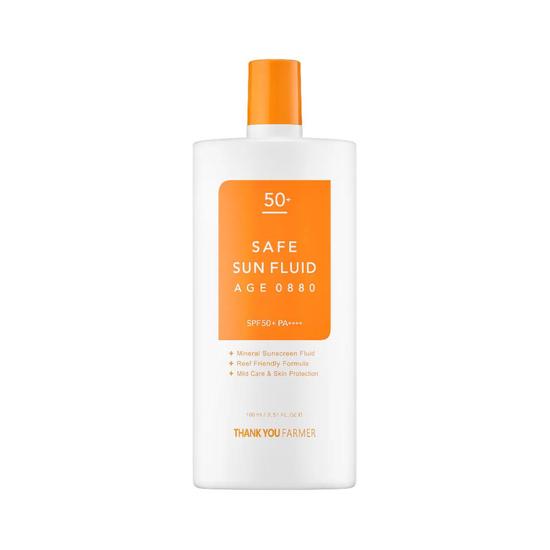 Thank You Farmer Safe Sun Fluid Age 0880 Body + Face SPF 50+ 100ml