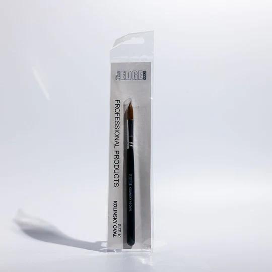 The Edge Nails Kolinsky Oval Size 10 Brush