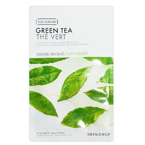 The Face Shop Real Nature Green Tea Mask 2021