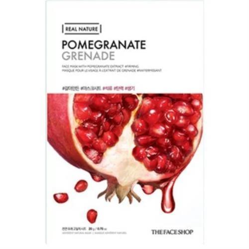 The Face Shop Real Nature Pomegranate Face Mask 20g