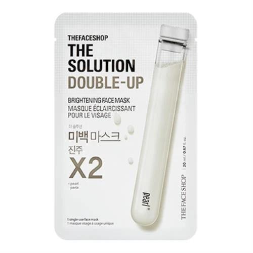 The Face Shop The Solution Double-up Brightening Face Mask 2023