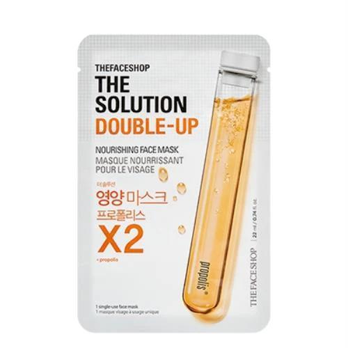 The Face Shop The Solution Double-up Nourishing Face Mask