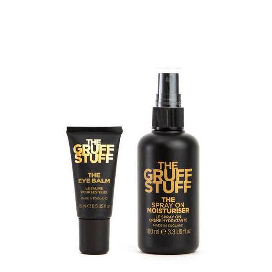 The Gruff Stuff The Face Set Eye Balm + Spray On Moisturiser