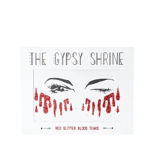 Shrine Red Tears Glitter Sticker