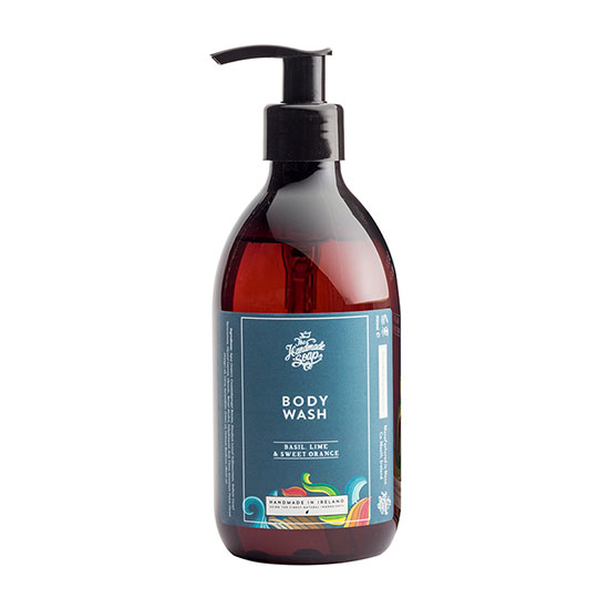 The Handmade Soap Company Basil & Lime Body Wash 300ml