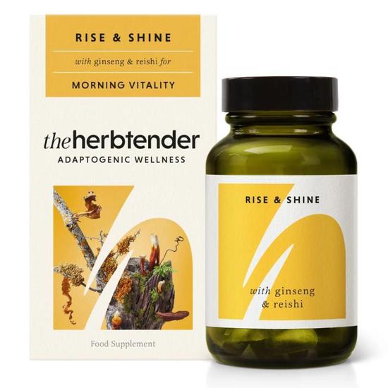 The Herbtender Rise & Shine Capsules 60 Capsules