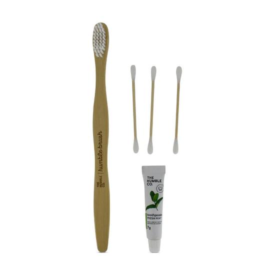 The Humble Co Bamboo Toothbrush & Toothpaste & Cotton Swaps By The Humble CO