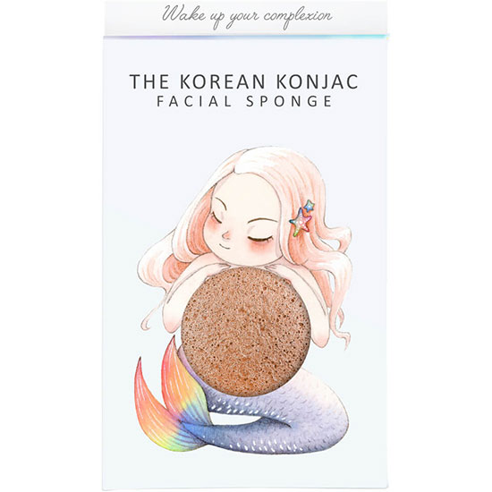 The Konjac Sponge Company Mythical Mermaid Konjac Sponge Box and Hook