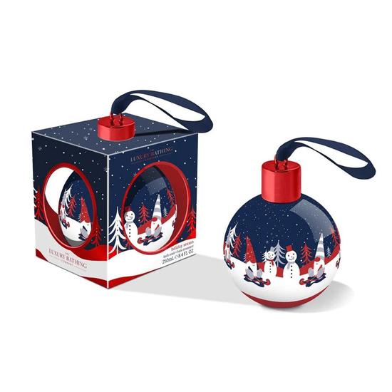 The Luxury Bathing Company Candy Canes, Cocoa & Vanilla Swirl Holiday Season Gift Set