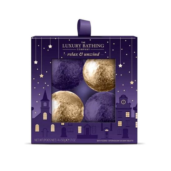 The Luxury Bathing Company Lavender & Bergamot Relax & Unwind Gift Set