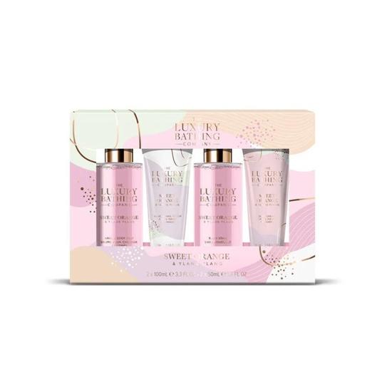 The Luxury Bathing Company Sweet Orange & Ylang Ylang All In One Gift Set