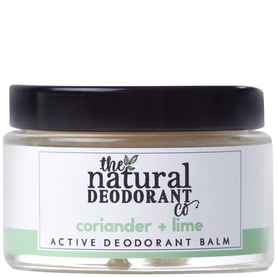 The Natural Deodorant Co Active Deodorant Balm Coriander + Lime 55g