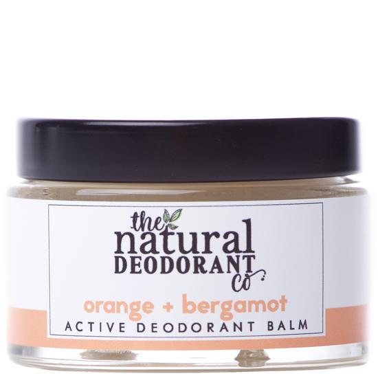 The Natural Deodorant Co Active Deodorant Balm Orange + Bergamot 55g