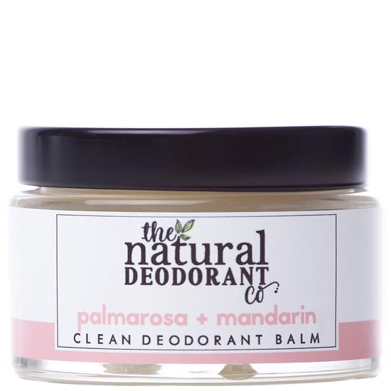 The Natural Deodorant Co Clean Deodorant Balm Palmarosa + Mandarin 55g