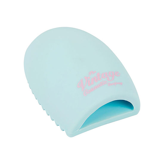 The Vintage Cosmetic Company Brush Cleaning Tool Blue