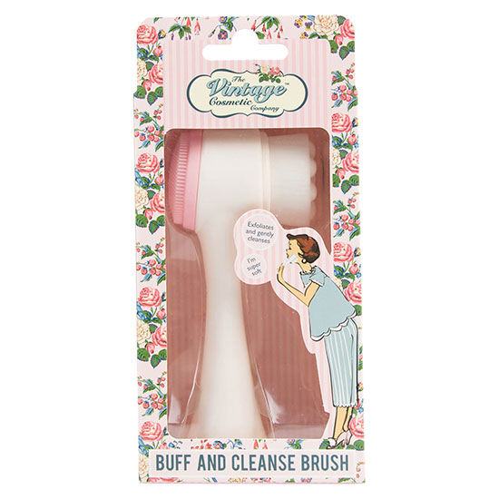 The Vintage Cosmetic Company Buff & Cleanse Brush