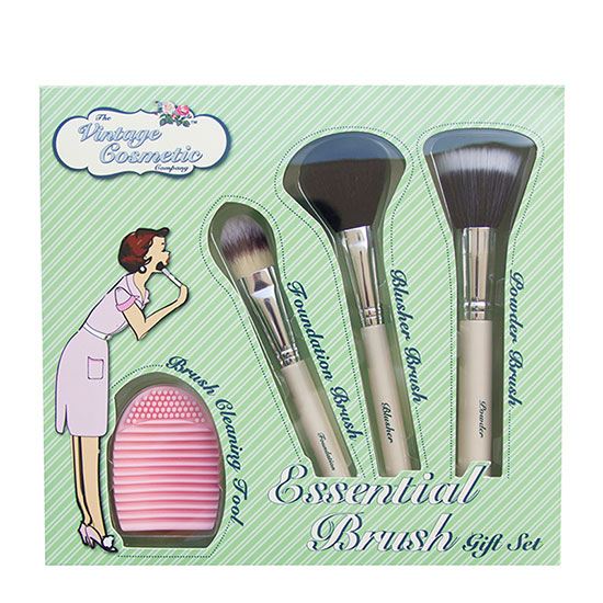 The Vintage Cosmetic Company Essential Brush Gift Set