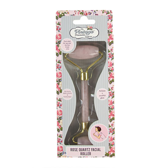 The Vintage Cosmetic Company Rose Quartz Facial Roller