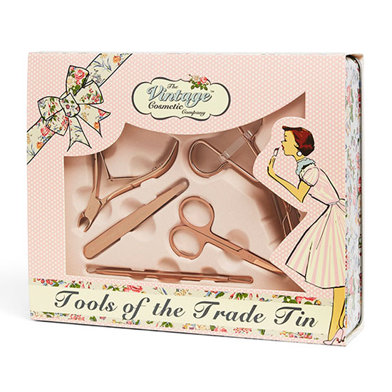 The Vintage Cosmetic Company Tools of the Trade Tin