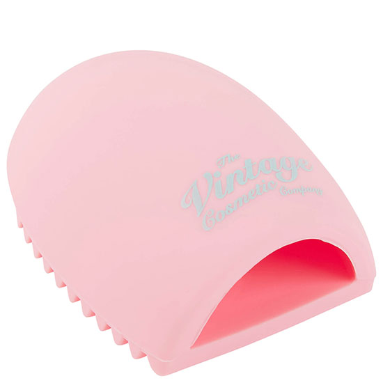 The Vintage Cosmetic Company Brush Cleaning Tool Pink