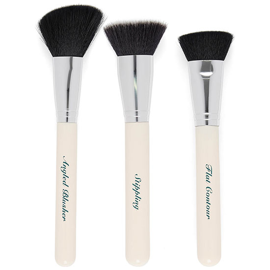 The Vintage Cosmetics Company Contour Face Make Up Brush Set