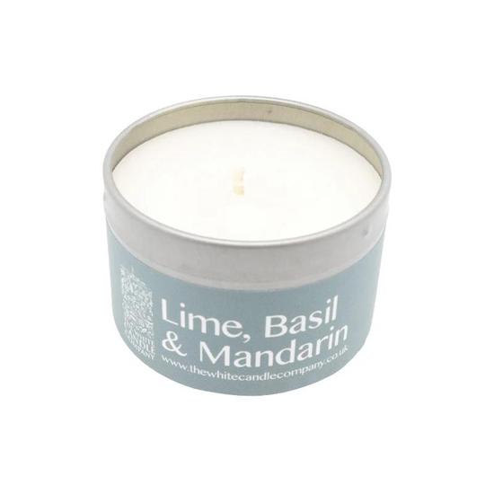 The White Candle Company Candle Lime, Basil & Mandarin The White Candle Company