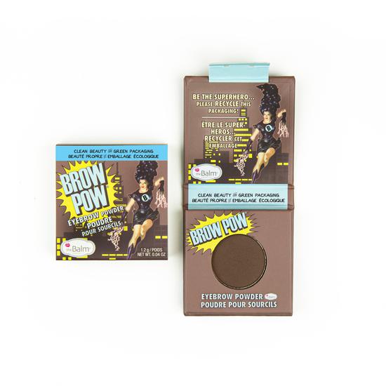 theBalm BrowPow Eyebrow Powder Dark Brown