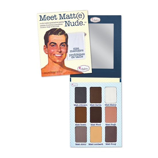 theBalm Meet Matt(e) Nude - Nude Matte Eyeshadow Palette 25.5g