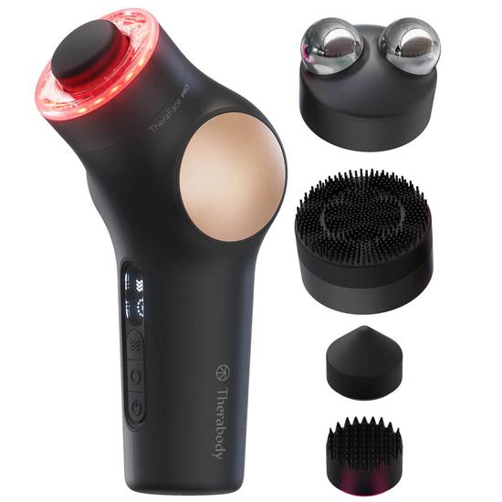 Therabody TheraFace PRO All-in-One Facial & Skin Device Black