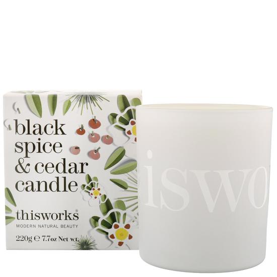 This Works Black Spice & Cedar Candle