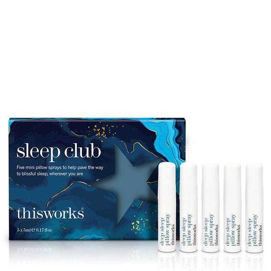 This Works Sleep Club Set 5 x deep sleep pillow sprays