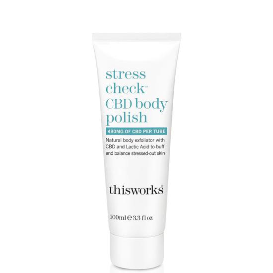 This Works Stress Check CBD Body Polish 100ml