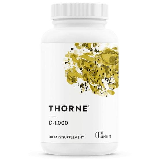 Thorne Vitamin D-1000 Capsules 90 Capsules