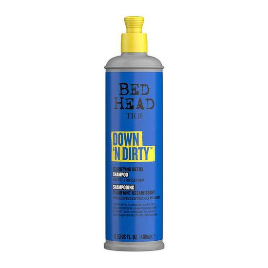 TIGI Bed Head Down N Dirty Clarifying Detox Shampoo For City-Stressed Hair 400ml