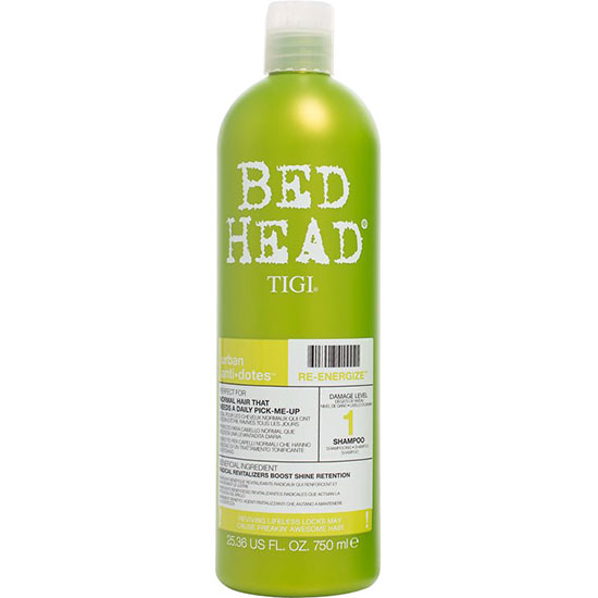 TIGI Bed Head Urban Antidotes 1 Re Energise Shampoo 750ml