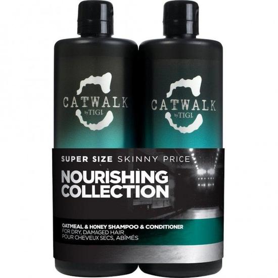 TIGI Catwalk Oatmeal & Honey Tween Set Shampoo & Conditioner 2 x 750ml