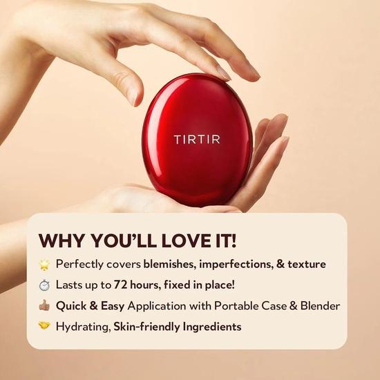 TIRTIR Mask Fit Red Cushion SPF 40++++ 28N Oat