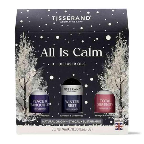 Tisserand Aromatherapy All Is Calm Trio Diffuser Oil Gift Set