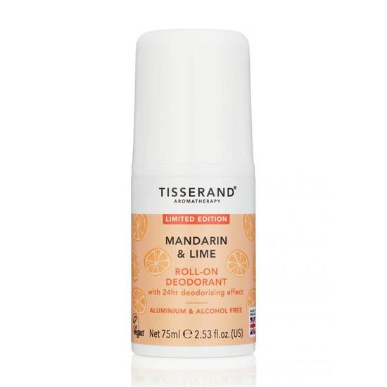 Tisserand Aromatherapy Aromatherapy Mandarin & Lime Roll-On Deodorant