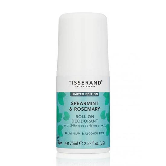 Tisserand Aromatherapy Aromatherapy Spearmint & Rosemary Roll-On Deodorant