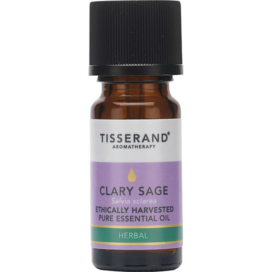 Tisserand Aromatherapy Clary Sage Ethically Harvested Pure Essential Oil 9ml