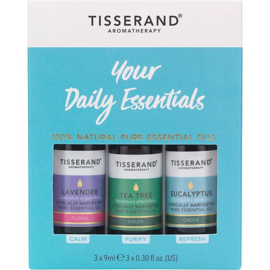 Tisserand Aromatherapy Everyday Essential Oil Kit 3 x 9ml